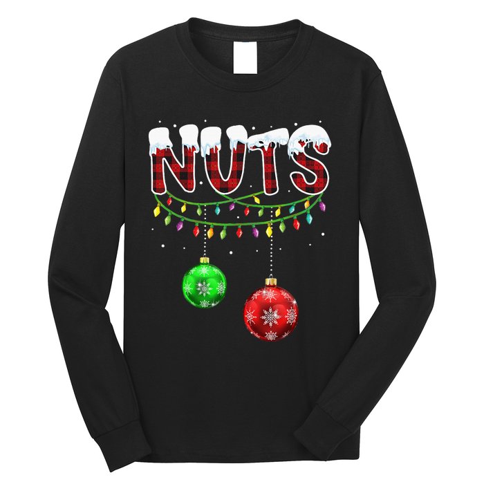 Matching Chestnuts Christmas Couples Nuts Long Sleeve Shirt