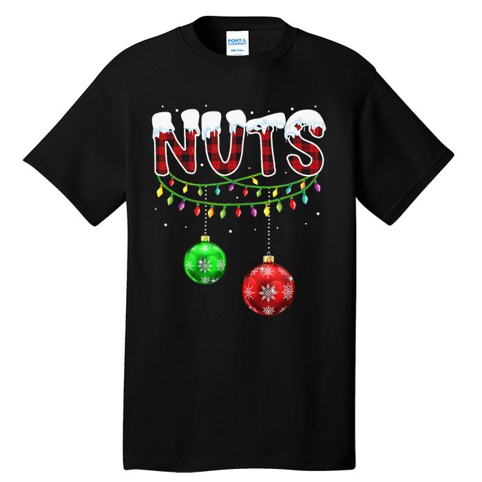 Matching Chestnuts Christmas Couples Nuts Tall T-Shirt