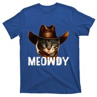 Meowdy Cat Cowboy Funny Cat Meme T-Shirt