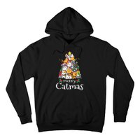 Merry Catmas  Cat Dad Cat Mom Christmas Cat  Hoodie