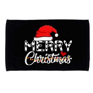 Merry Christmas Christmas Santa Claus Funny Family Christmas Gift Microfiber Hand Towel