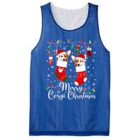 Merry Corgi Christmas Corgi Xmas Party Corgi Gift Mesh Reversible Basketball Jersey Tank