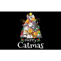 Merry Catmas  Cat Dad Cat Mom Christmas Cat  Bumper Sticker