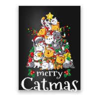 Merry Catmas  Cat Dad Cat Mom Christmas Cat  Poster