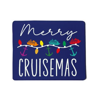 Merry Cruisemas Cruise Christmas Xmas Pajamas Holiday Funny Mousepad