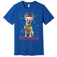 Merry Christmas Cute Chihuahua Dog Xmas Lights Pajama Great Gift Premium T-Shirt