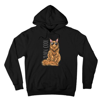 Maine Coon Cat Main Cool Hoodie