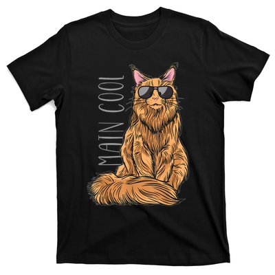 Maine Coon Cat Main Cool T-Shirt