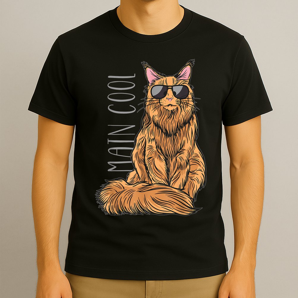 Maine Coon Cat Main Cool T-Shirt