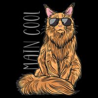 Maine Coon Cat Main Cool Sustainable Bucket Hat