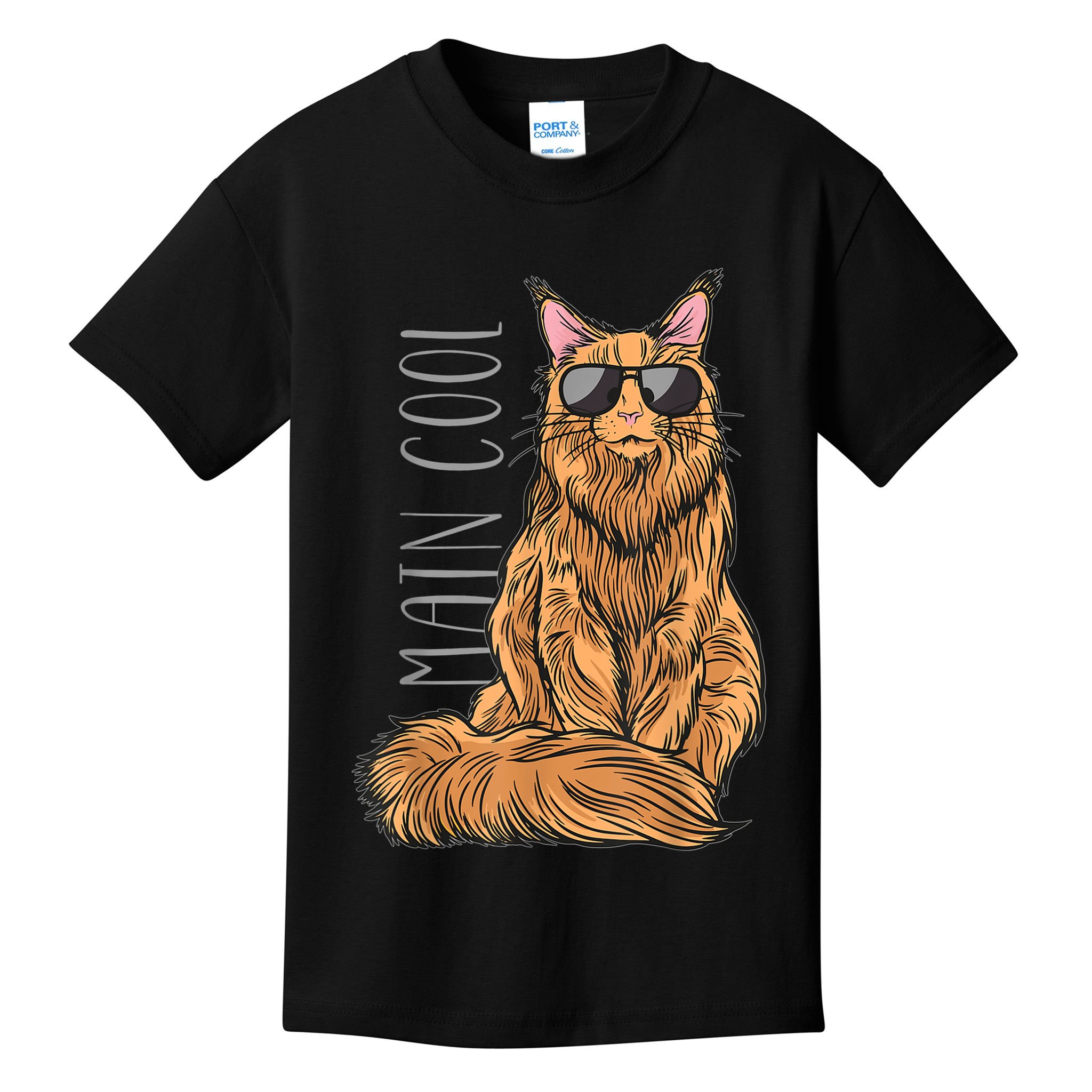 Maine Coon Cat Main Cool Kids T-Shirt