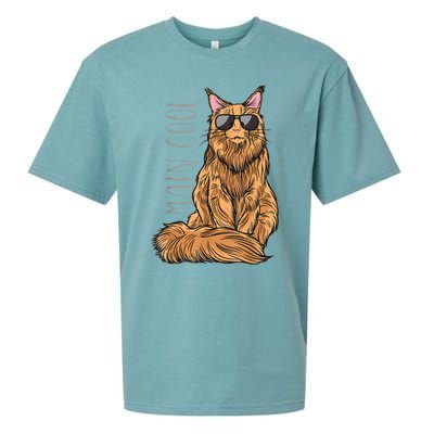 Maine Coon Cat Main Cool Sueded Cloud Jersey T-Shirt