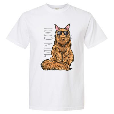 Maine Coon Cat Main Cool Garment-Dyed Heavyweight T-Shirt