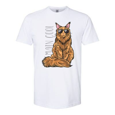 Maine Coon Cat Main Cool Softstyle® CVC T-Shirt