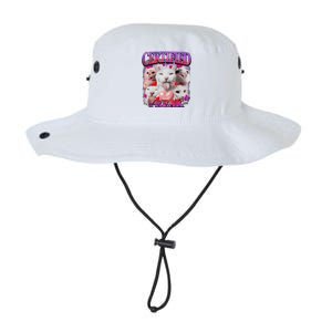 Meme Cat Certified Freak Eat Cement Cursed Cat Funny Legacy Cool Fit Booney Bucket Hat