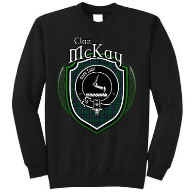 Mckay Clan Crest Scottish Clan Mckay Family Crest Badge Tall Sweatshirt