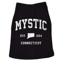 Mystic Connecticut Ct Vintage Athletic Sports Doggie Tank