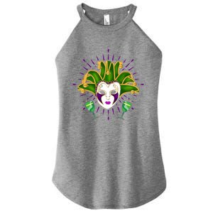 Masquerade Celebration Carnival Costume Mardi Gras Gift Women's Perfect Tri Rocker Tank