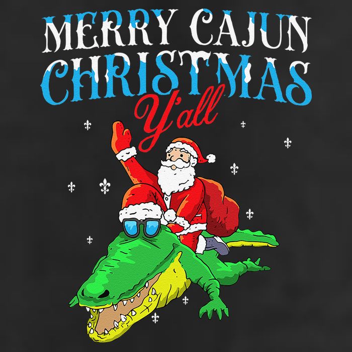 Merry Cajun Christmas Yall Funny Louisiana Bayou Xmas Hat