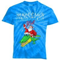 Merry Cajun Christmas Yall Funny Louisiana Bayou Xmas Kids Tie-Dye T-Shirt