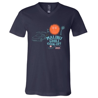 Malibu Chili Cookoff V-Neck T-Shirt