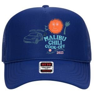 Malibu Chili Cookoff High Crown Mesh Back Trucker Hat