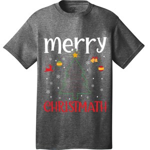 Merry Christmath Christmas Tree Snowflakes Holiday Design Funny T-Shirt