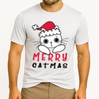 Merry Catrmas Cute Christmas Santa Kitty Xmas Performance Shirt