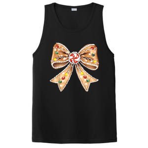 Merry Christmas Coquette Bow Xmas Candy Girl Gift PosiCharge Competitor Tank