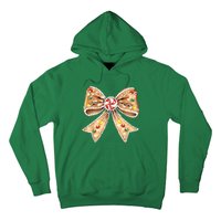 Merry Christmas Coquette Bow Xmas Candy Girl Gift Hoodie