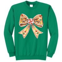 Merry Christmas Coquette Bow Xmas Candy Girl Gift Sweatshirt