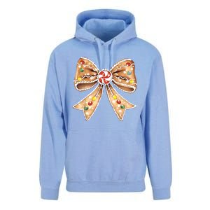 Merry Christmas Coquette Bow Xmas Candy Girl Gift Unisex Surf Hoodie