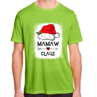 Mamaw Claus Christmas Light Pajama Family Matching Xmas Gift Adult ChromaSoft Performance T-Shirt