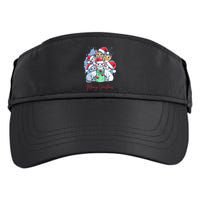 Meowy Christmas Cat Lover Holiday Adult Drive Performance Visor
