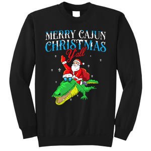 Merry Cajun Christmas YaLl Funny Louisiana Bayou Xmas Sweatshirt