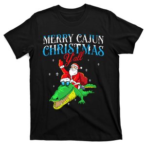 Merry Cajun Christmas YaLl Funny Louisiana Bayou Xmas T-Shirt