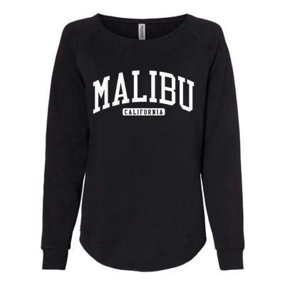 Malibu California CA College Womens California Wash Sweatshirt