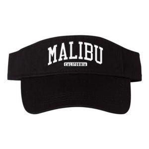 Malibu California CA College Valucap Bio-Washed Visor