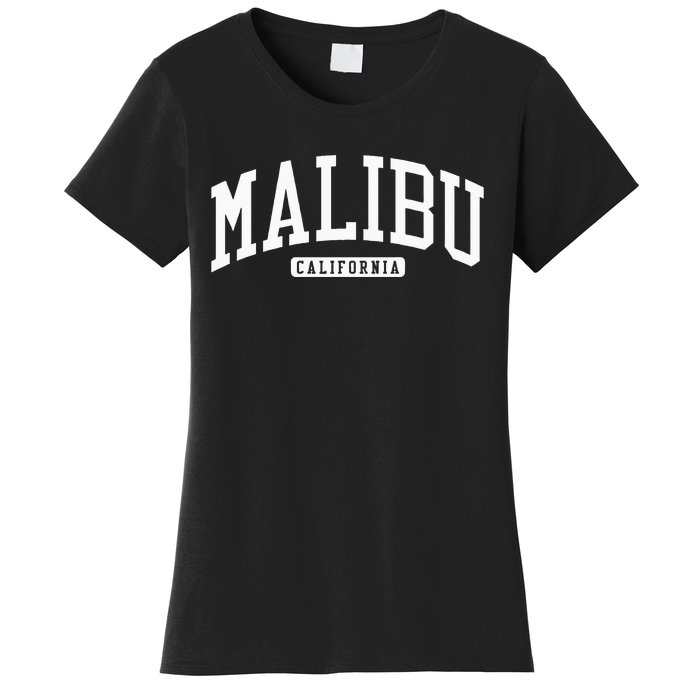 Malibu California CA College Women's T-Shirt