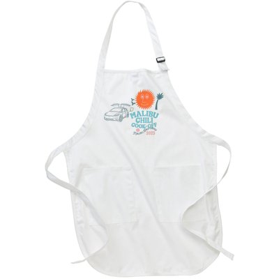 Malibu Chili Cookoff Full-Length Apron With Pockets