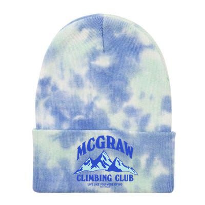 Mcgraw Climbing Club Funny Tie Dye 12in Knit Beanie