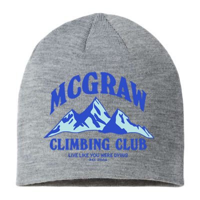 Mcgraw Climbing Club Funny Sustainable Beanie