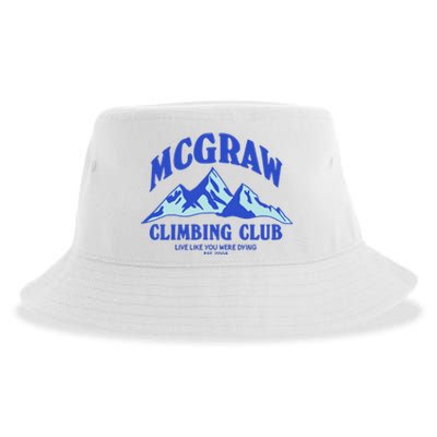 Mcgraw Climbing Club Funny Sustainable Bucket Hat