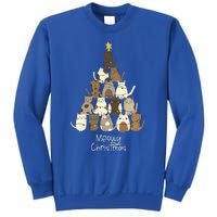 Meowy Christmas Cat Lover Christmas  Sweatshirt