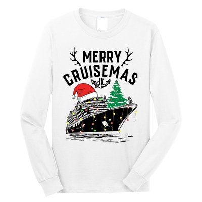 Merry Cruisemas Christmas Family Cruise Ship Funny Long Sleeve Shirt