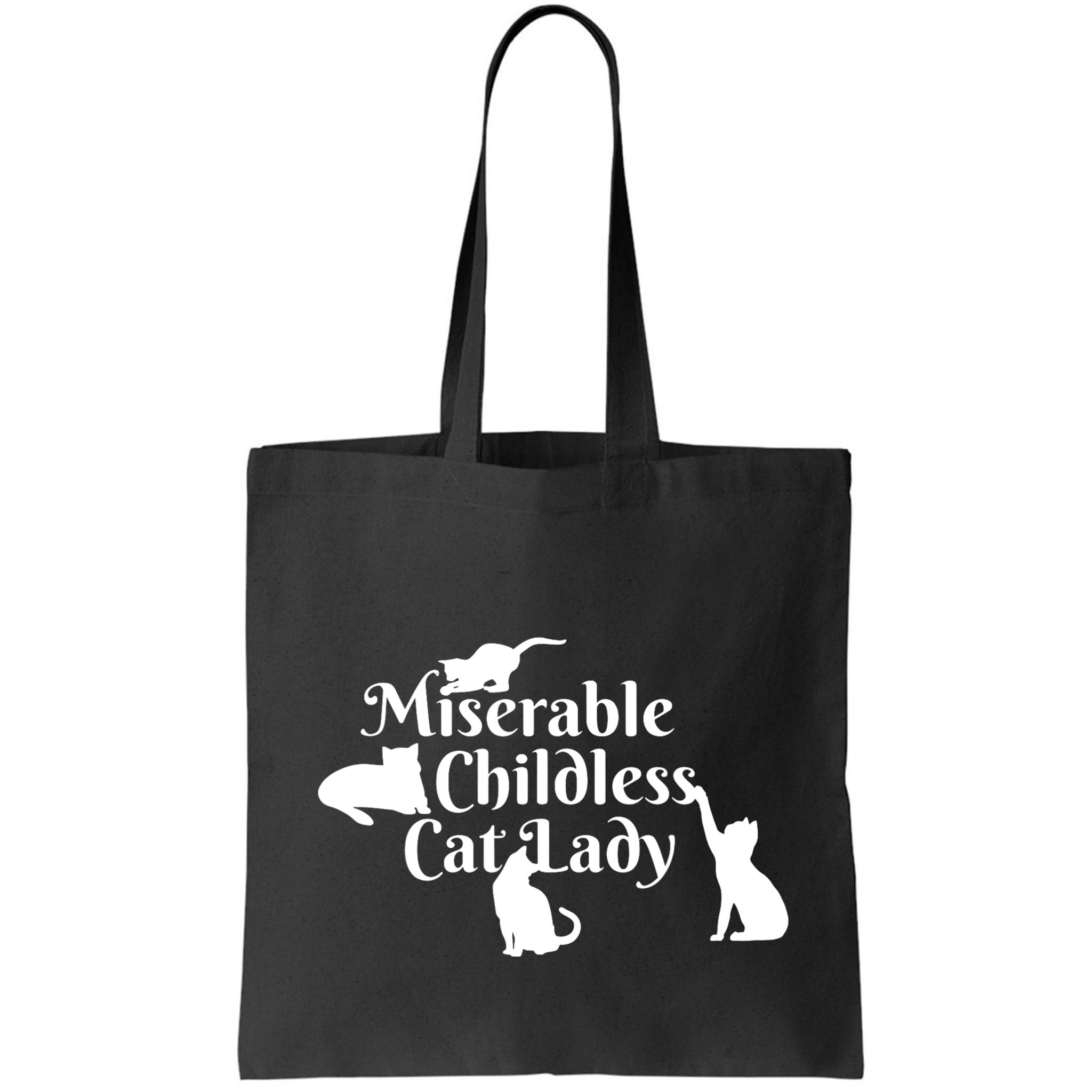 Miserable Childless Cat Lady Bag