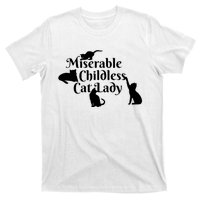 Miserable Childless Cat Lady T-Shirt