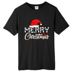 Merry Christmas Christmas Santa Claus Funny Family Christmas Gift Tall Fusion ChromaSoft Performance T-Shirt