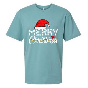 Merry Christmas Christmas Santa Claus Funny Family Christmas Gift Sueded Cloud Jersey T-Shirt