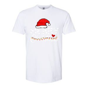 Merry Christmas Christmas Santa Claus Funny Family Christmas Gift Softstyle CVC T-Shirt